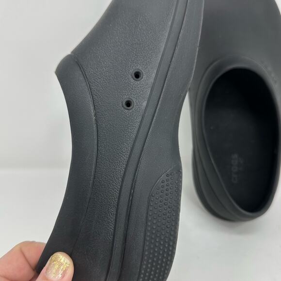 Crocs On-The-Clock Work Slip On -BLACK - Picture 4 of 6